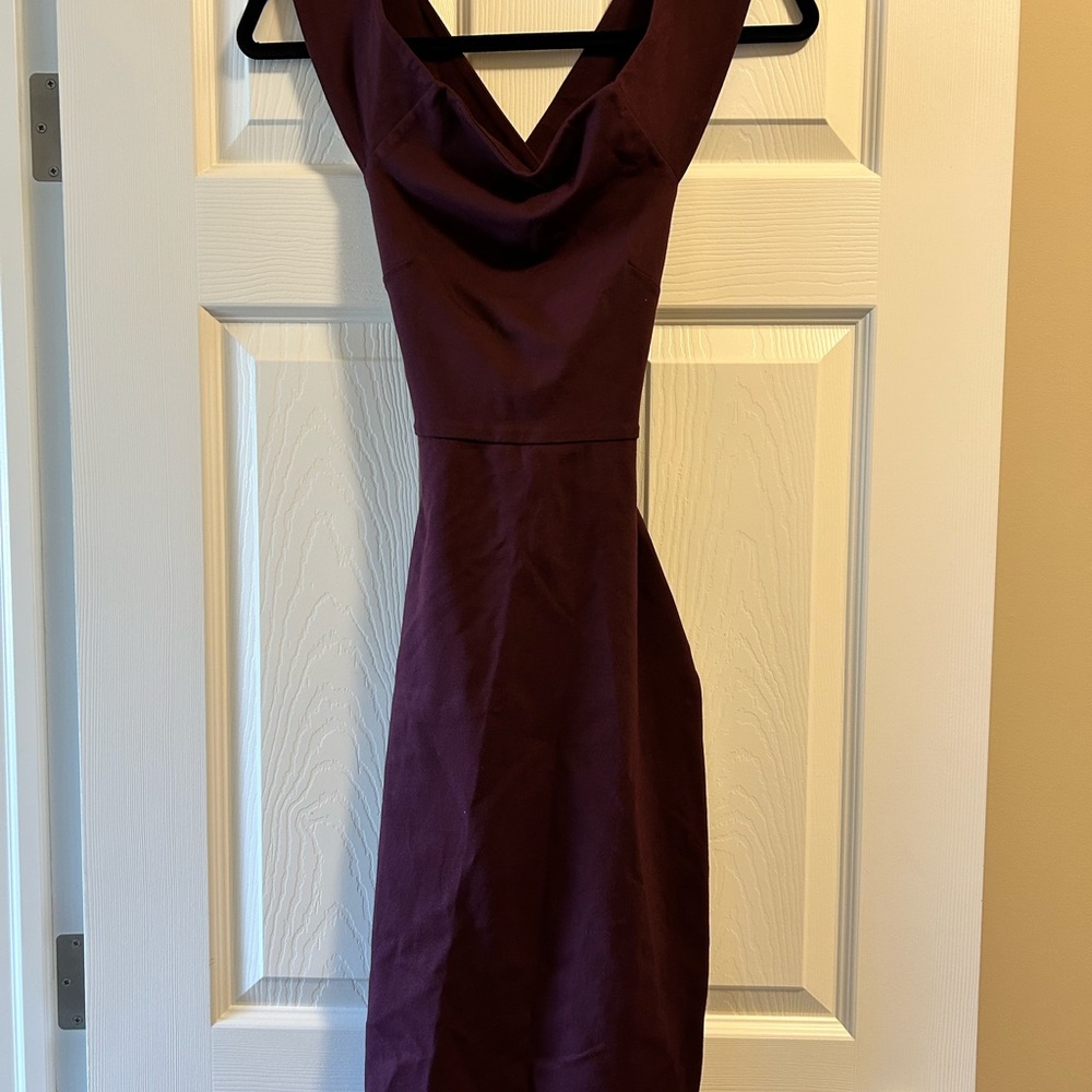 Aritzia Talula maroon dress